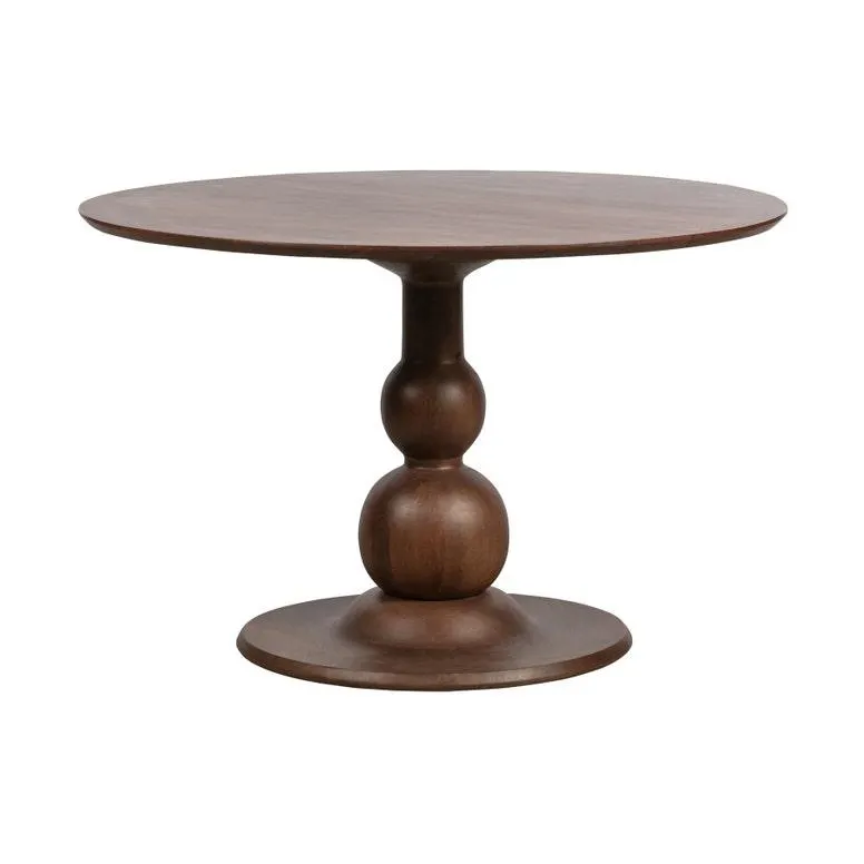 Blanco - Eettafel - Mango - Walnoot - Ø120 cm.