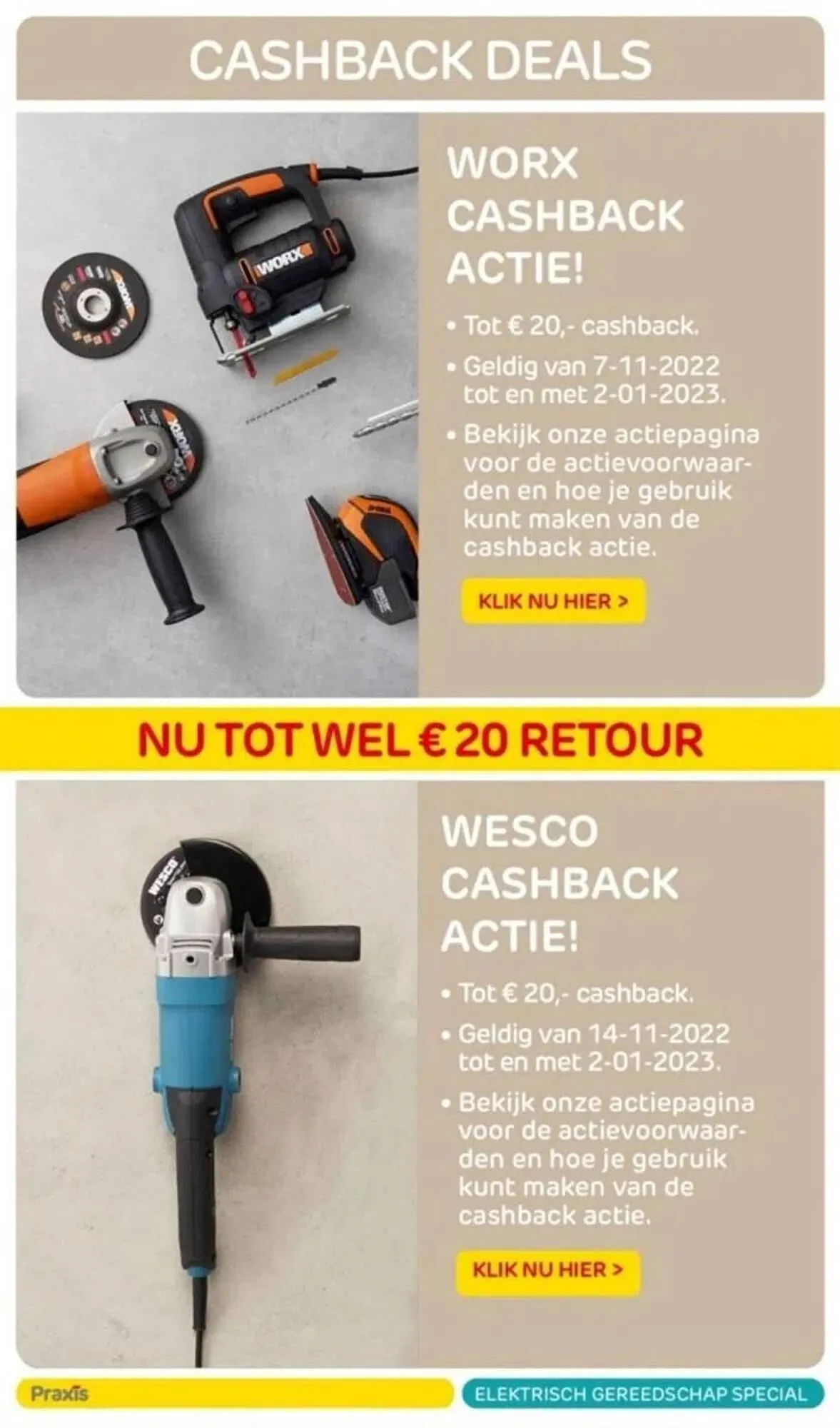 Praxis folder - Elektrisch Gereedschap van 16 november tot 31 juli 2023 - Folder pagina 12