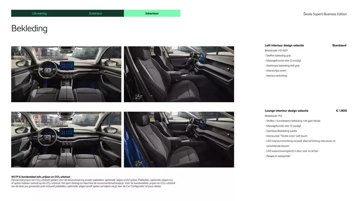 Škoda Superb (Combi) Prijslijst per 4 juli 2024 van 22 oktober tot 22 oktober 2025 - Folder pagina 12