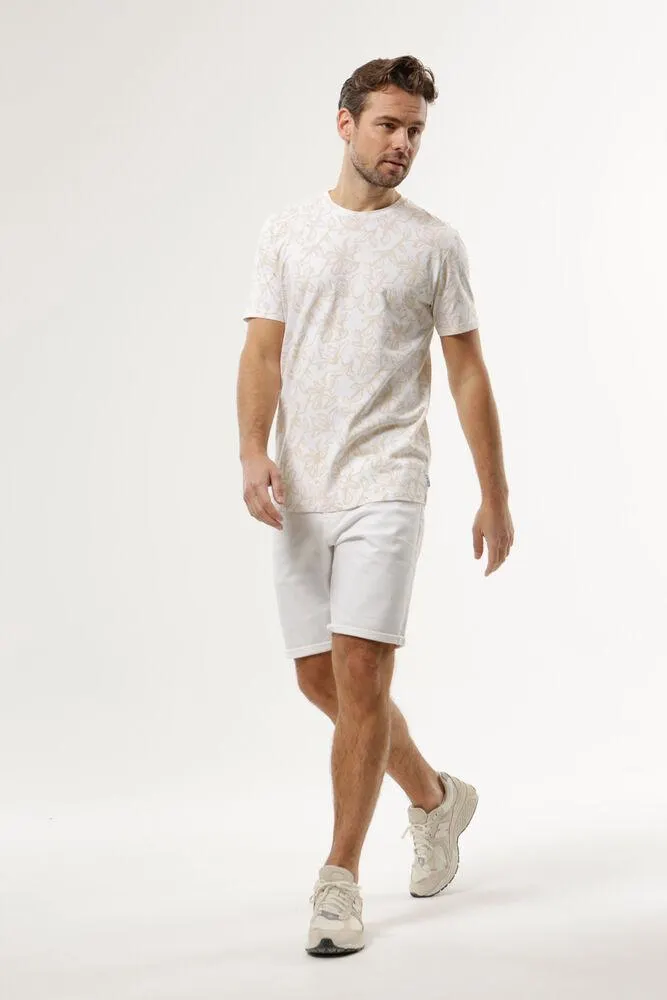 garcia russo 615 regular shorts white