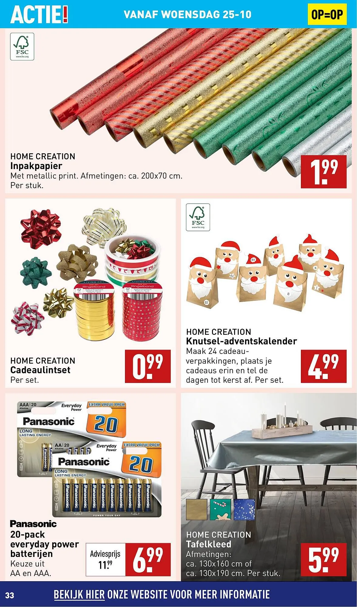 ALDI folder van 23 oktober tot 29 oktober 2023 - Folder pagina 33