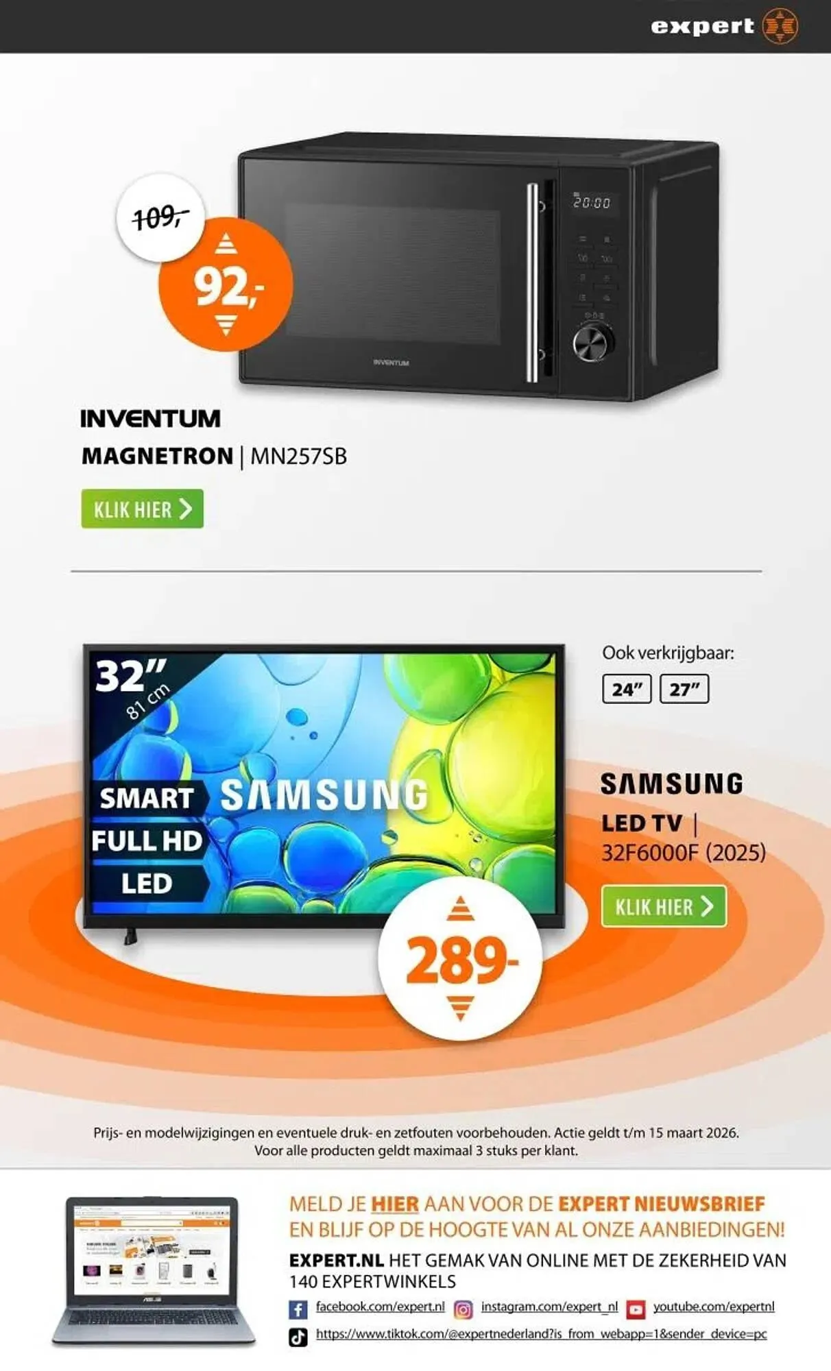 Expert folder van 8 maart tot 15 maart 2026 - Folder pagina 14