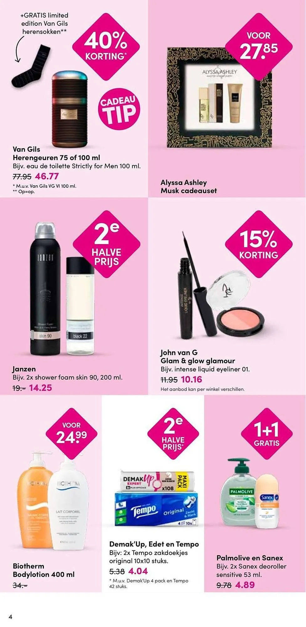 Drogisterij Visser folder van 8 december tot 28 december 2025 - Folder pagina 4