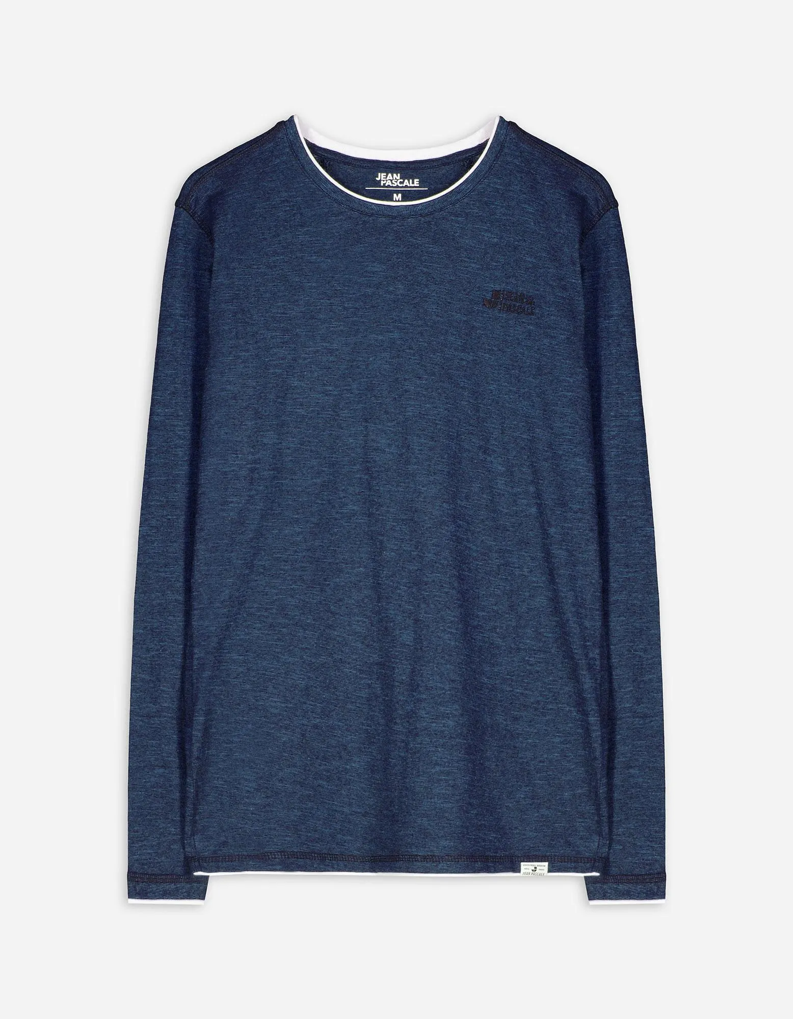 Maglia a manica lunga - Doppio strato - blu scuro