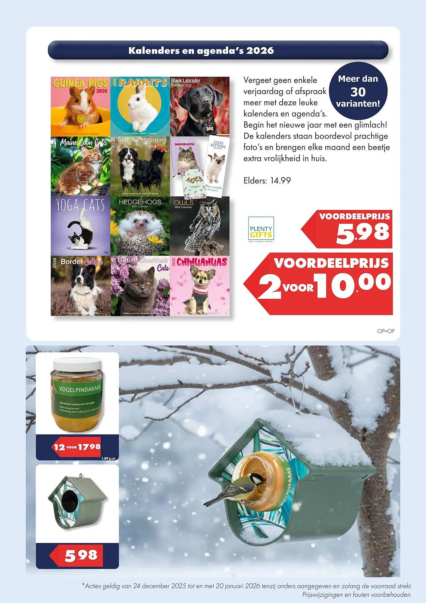 Huisdier Voordeelshop folder van 12 januari tot 20 januari 2026 - Folder pagina 12