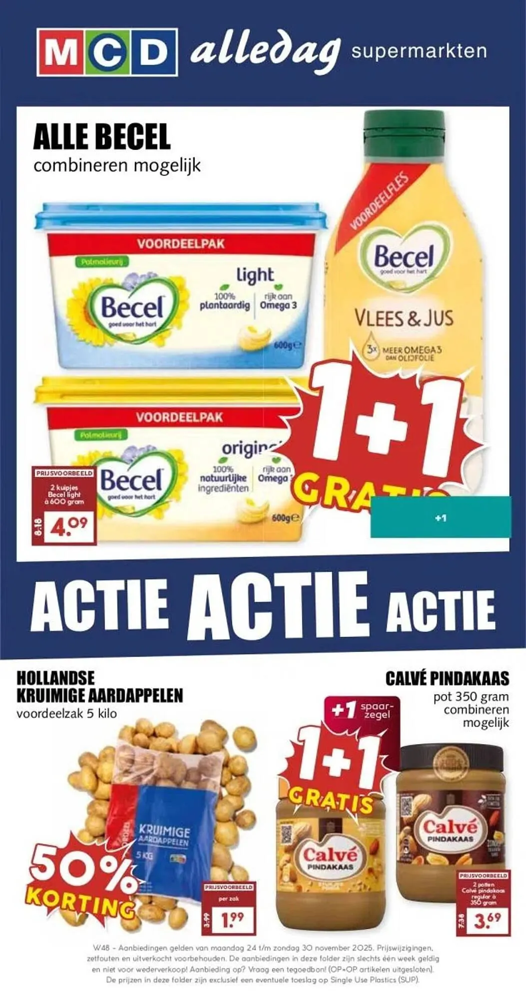 MCD Supermarkt folder van 24 november tot 30 november 2025 - Folder pagina 1