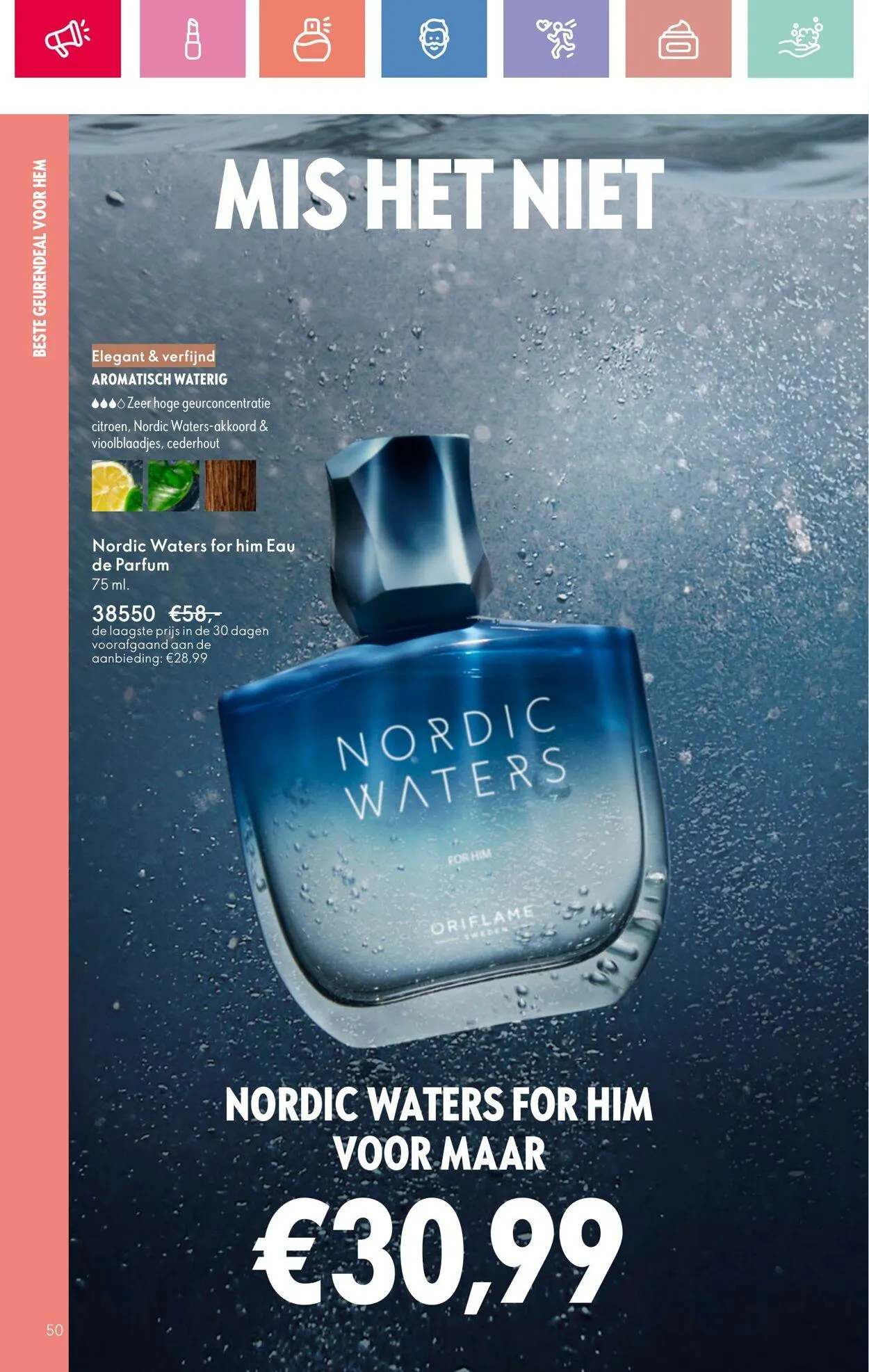 Oriflame Actuele folder van 24 augustus tot 7 september 2025 - Folder pagina 50