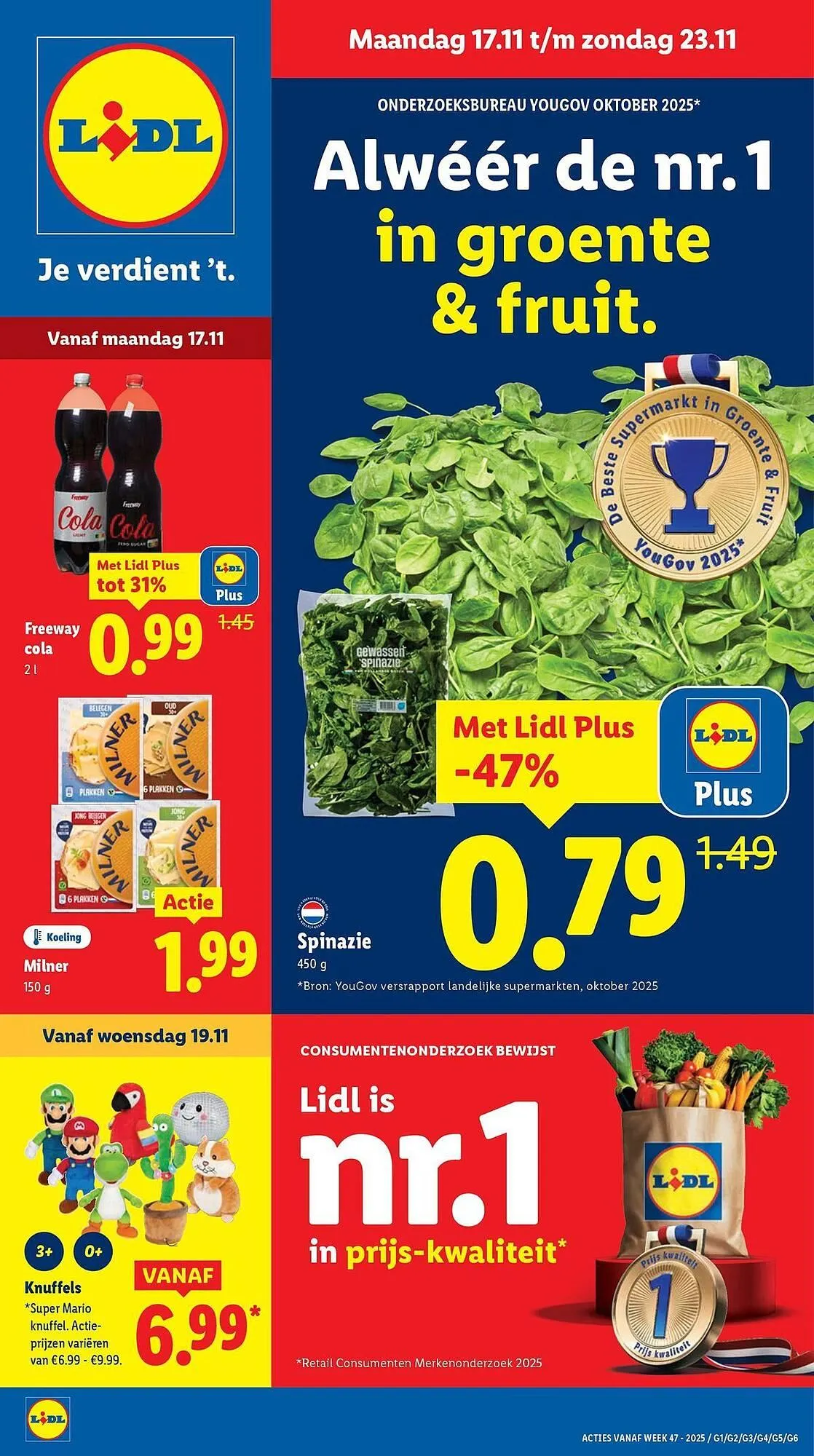 Lidl folder van 17 november tot 23 november 2025 - Folder pagina 1