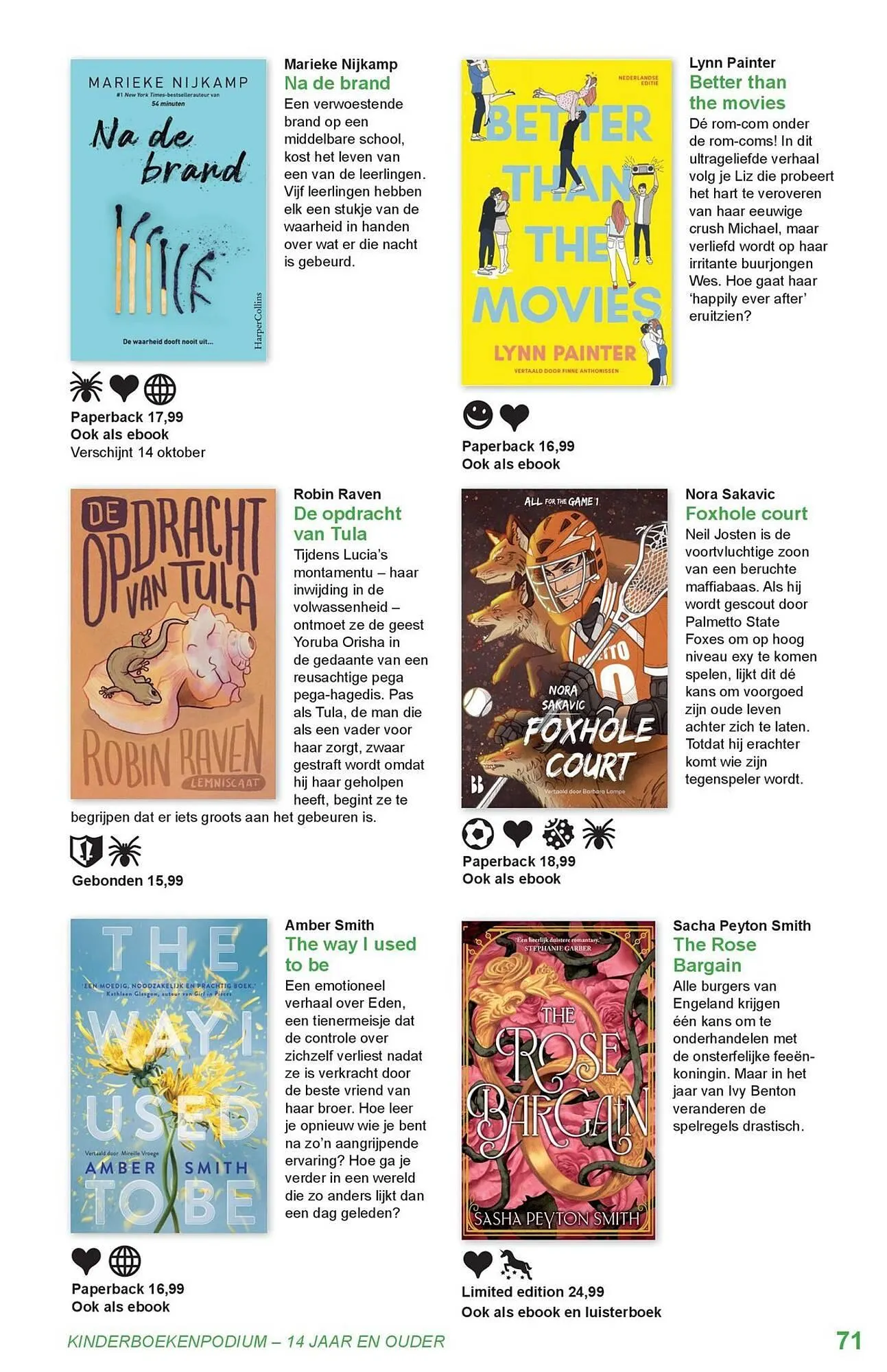 Libris folder van 1 oktober tot 31 december 2025 - Folder pagina 71