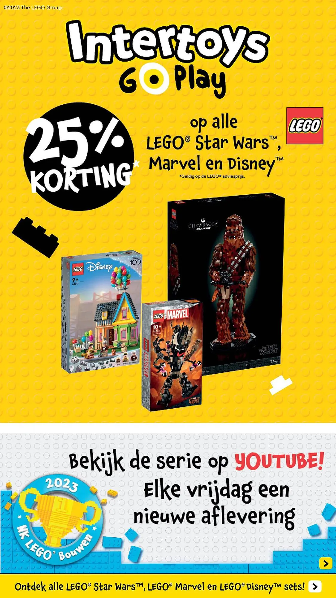 Intertoys folder van 22 september tot 1 oktober 2023 - Folder pagina 1