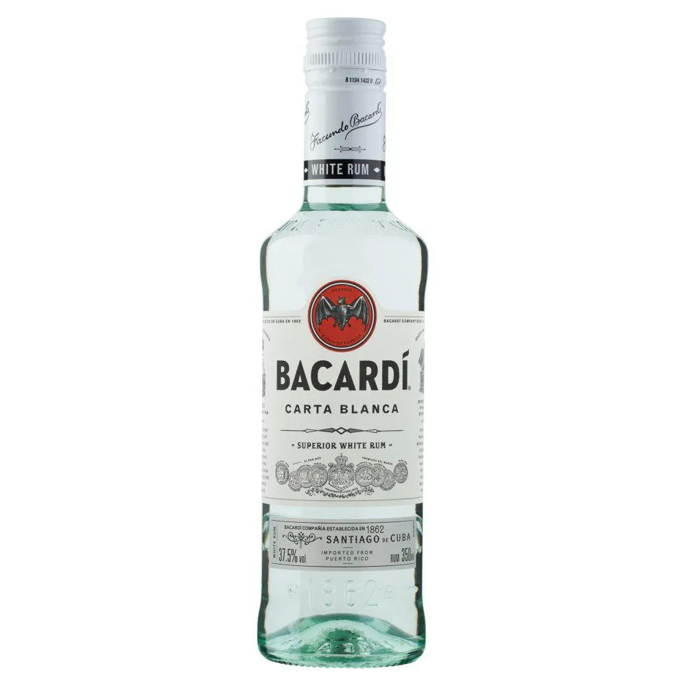 Bacardí Carta Blanca Rum 350 ml