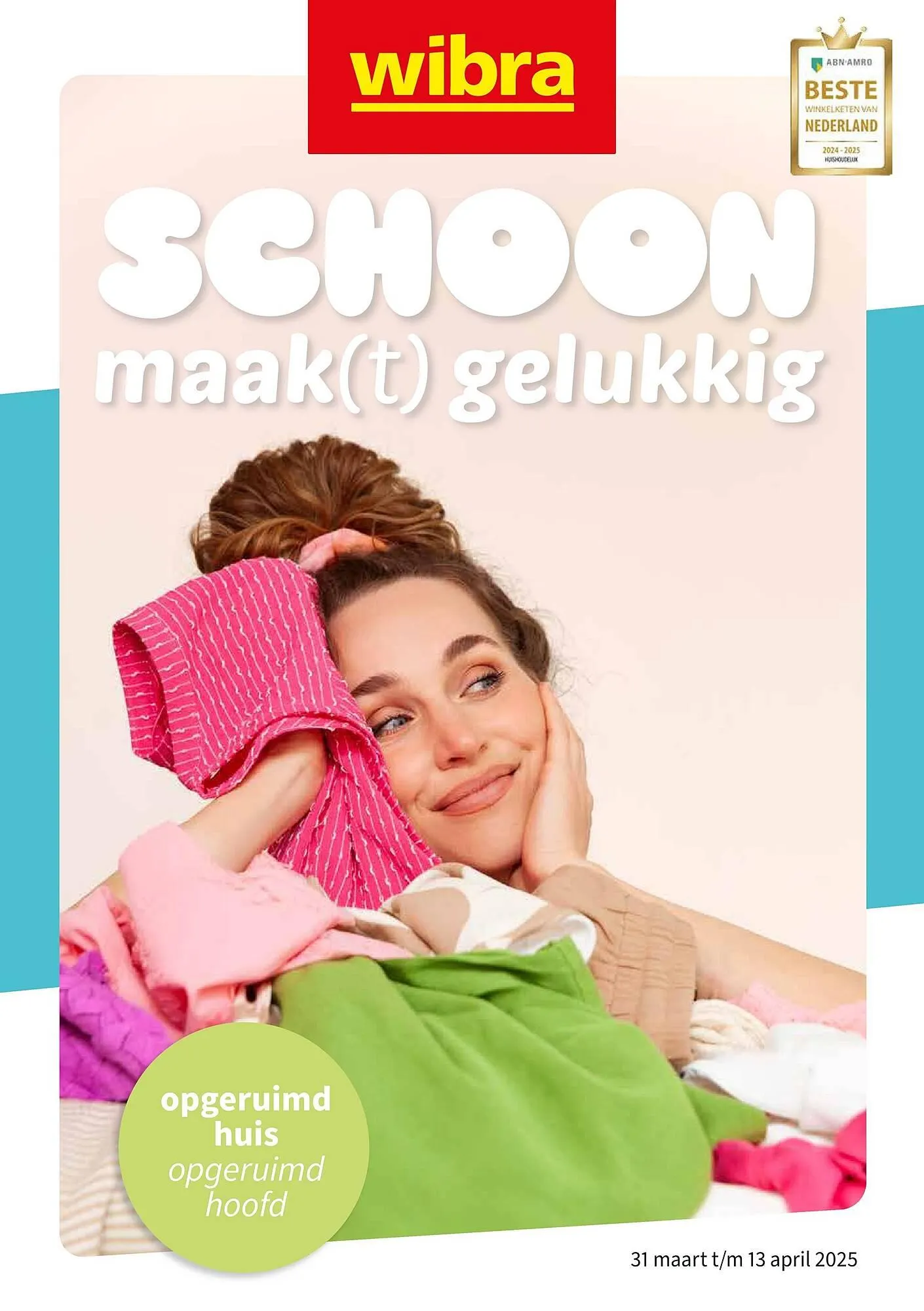 Wibra folder van 31 maart tot 14 april 2025 - Folder pagina 1