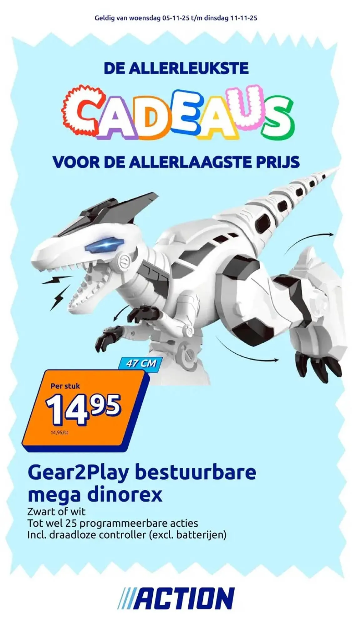 Action folder van 5 november tot 11 november 2025 - Folder pagina 1