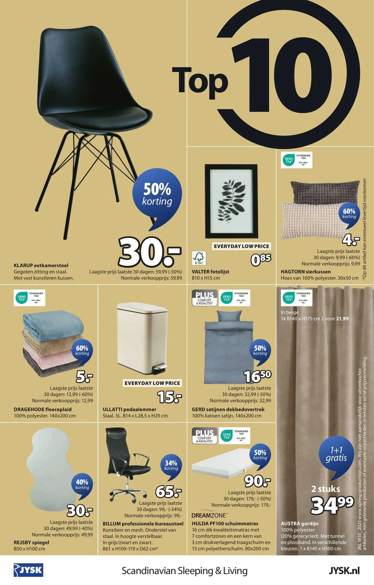 JYSK Actuele folder van 23 november tot 7 december 2025 - Folder pagina 17