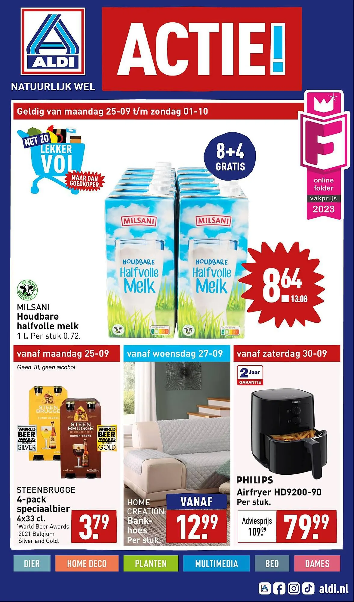 ALDI folder van 25 september tot 1 oktober 2023 - Folder pagina 1