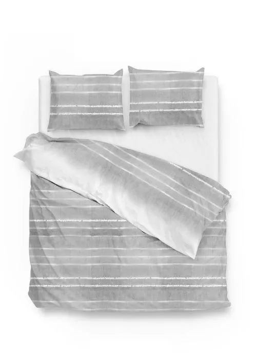 Zo Home Dekbedovertrek Katoen Zen - grijs