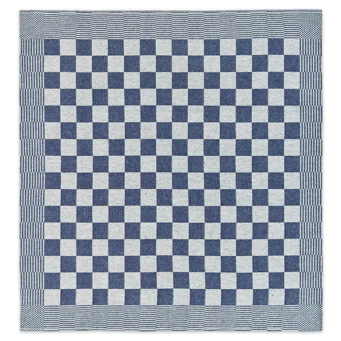 DDDDD Theedoek Barbeque 65x65cm - blue - set van 6