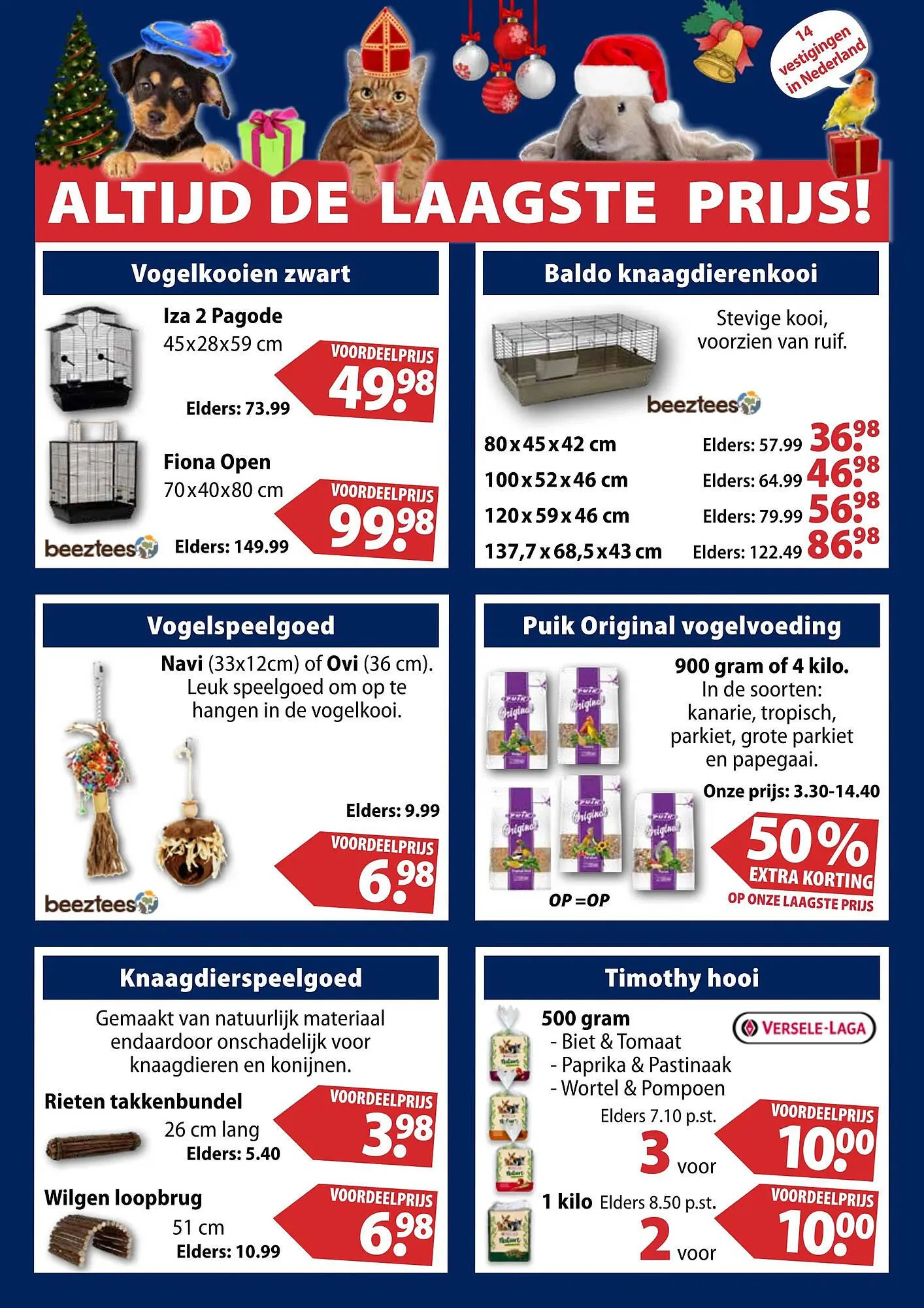 Huisdier Voordeelshop folder van 18 november tot 19 december 2023 - Folder pagina 9