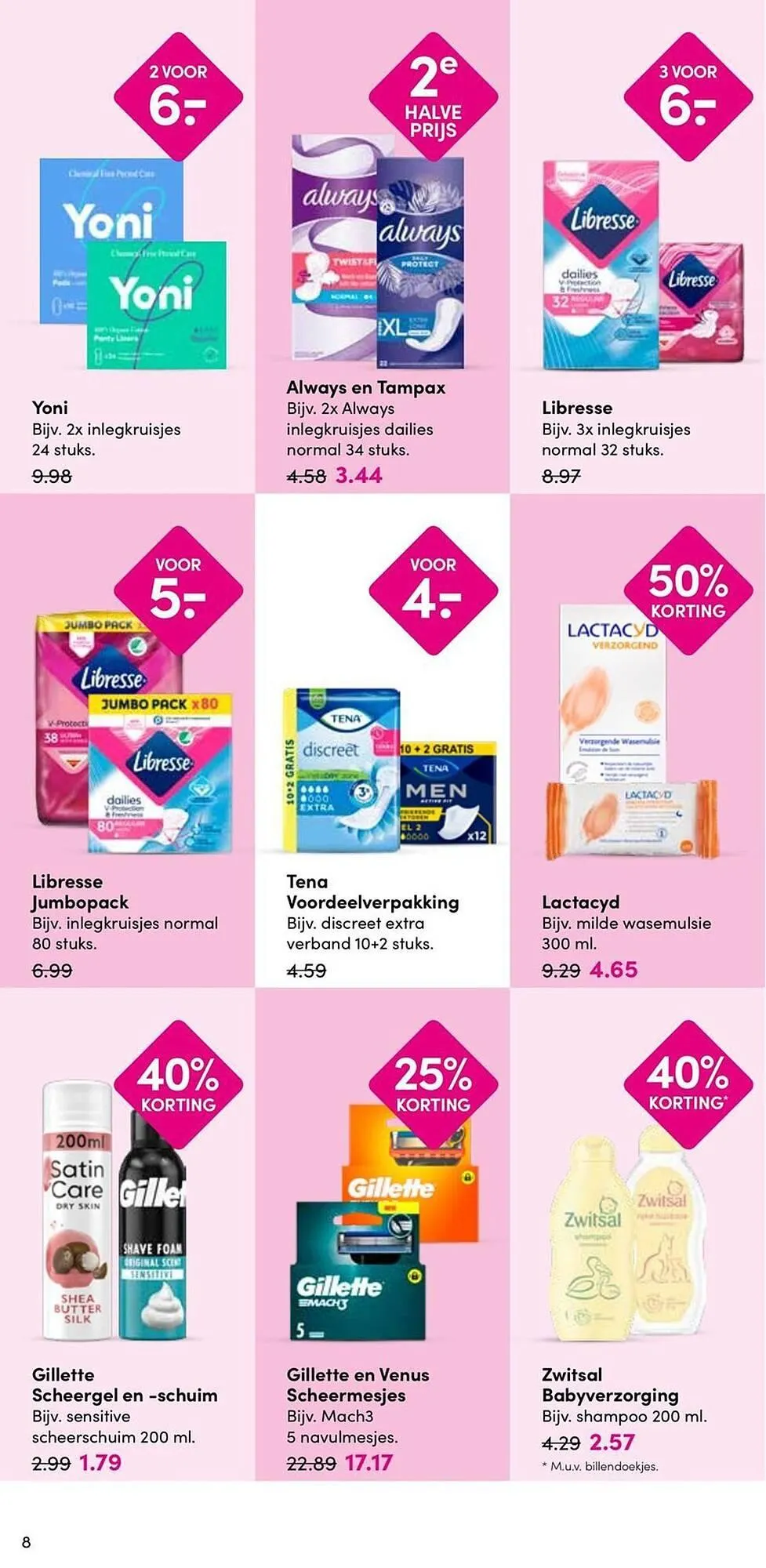 Drogisterij Visser folder van 8 december tot 28 december 2025 - Folder pagina 8