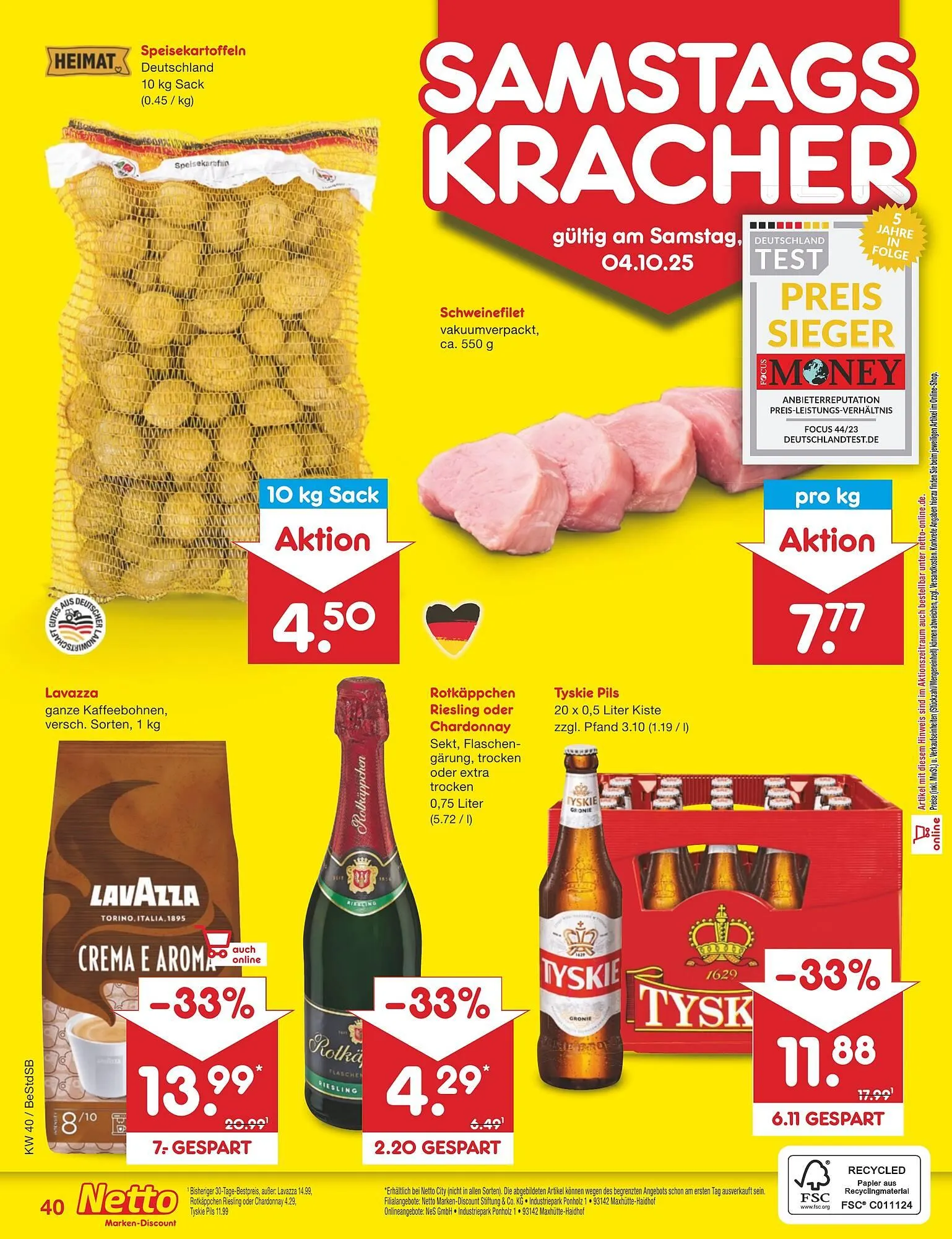 Netto Marken-Discount DE folder van 29 september tot 4 oktober 2025 - Folder pagina 48