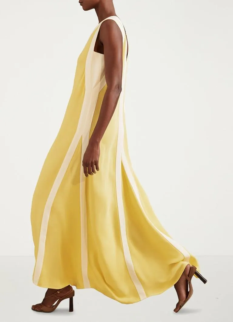Rae maxi jurk met V-hals