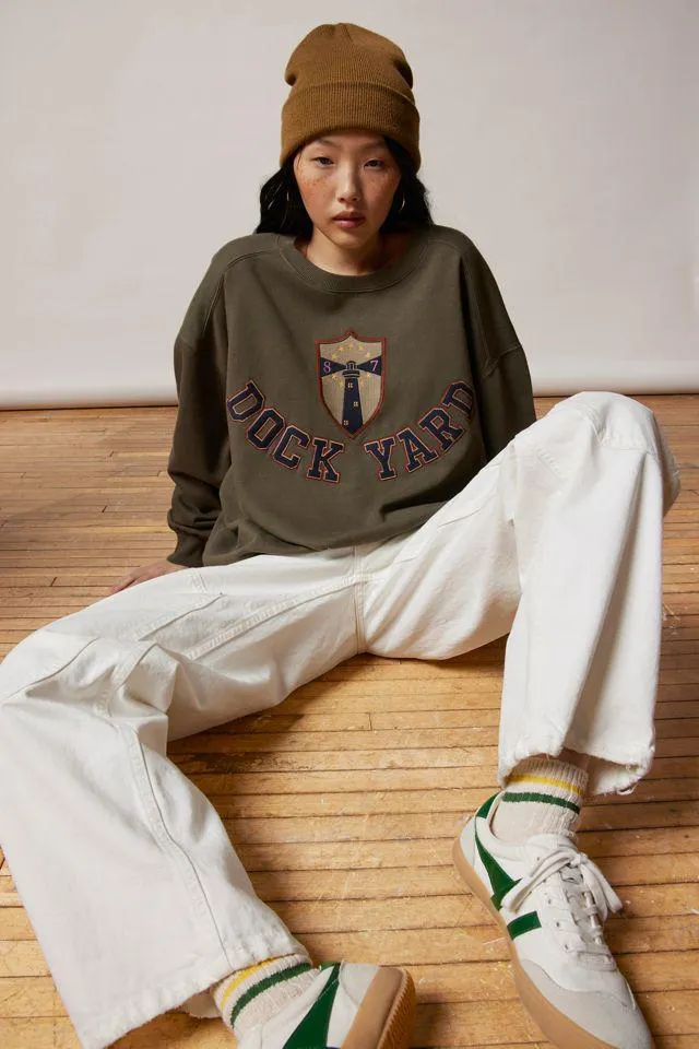 BDG Dockyard Pullover Sweatshirt