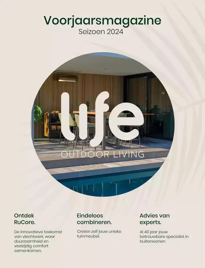 Outdoor Living van 21 oktober tot 31 december 2024 - Folder pagina 1