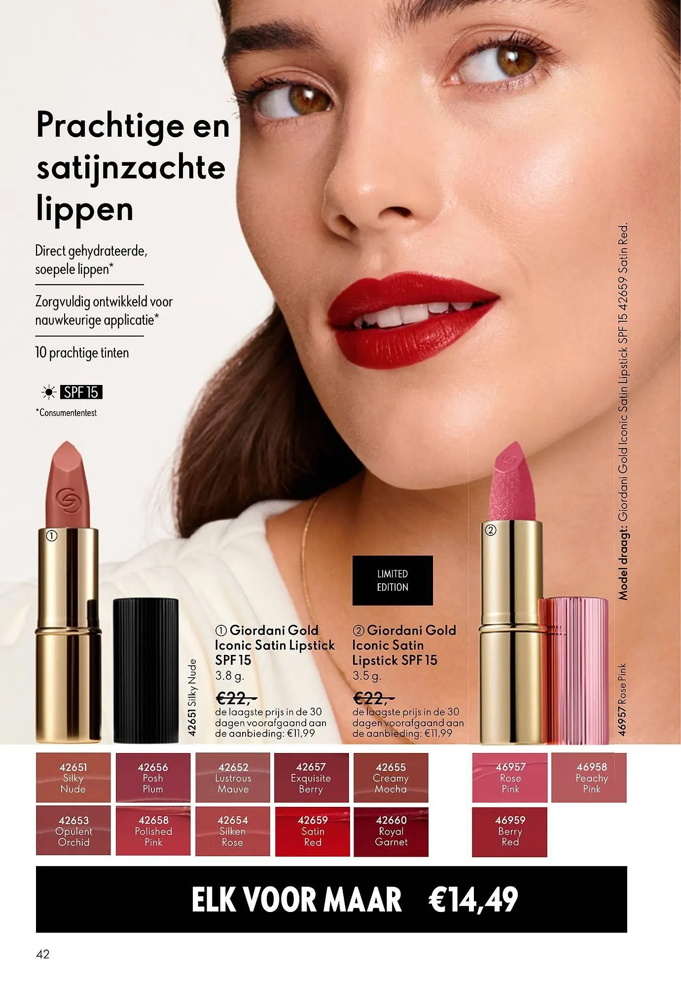 Oriflame brochure van 29 oktober tot 18 november 2025 - Folder pagina 42