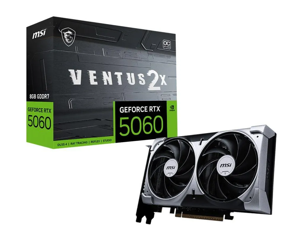 MSI GeForce RTX 5060 8G VENTUS 2X OC