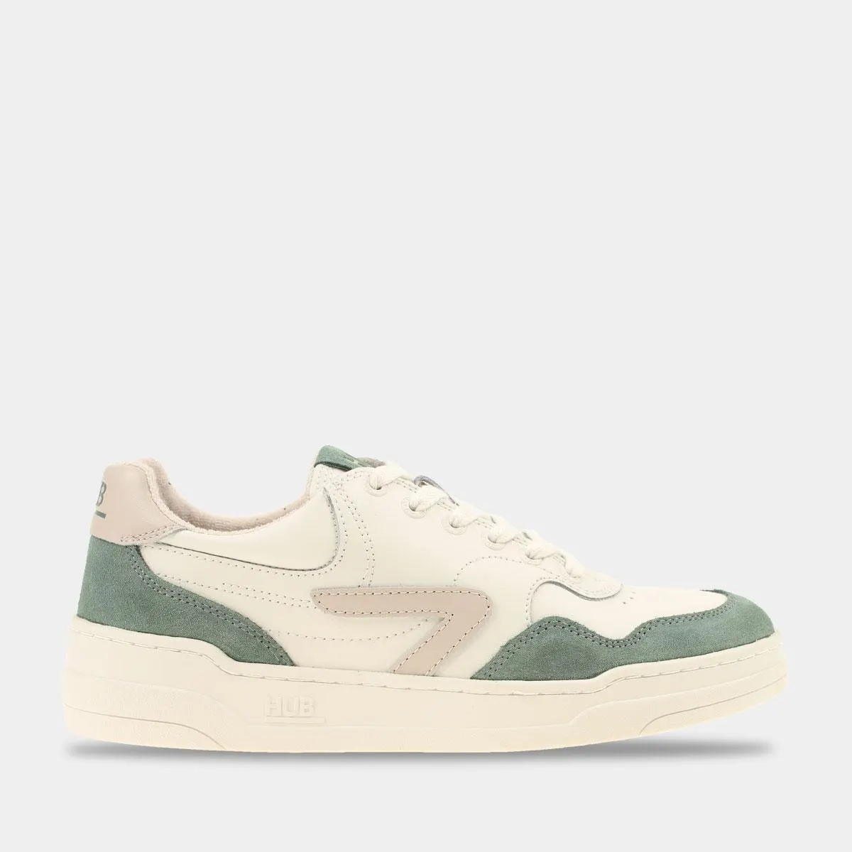Hub Court L68 Wit/Groen Heren
