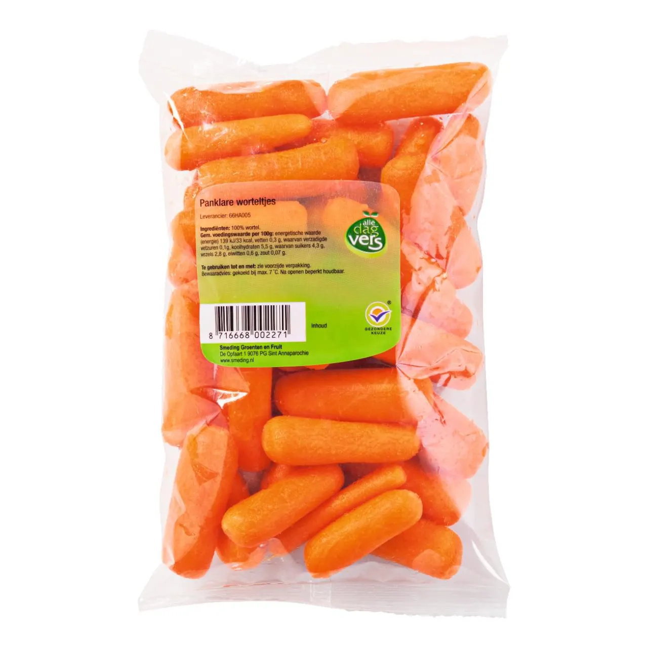 Snackwortelen medium