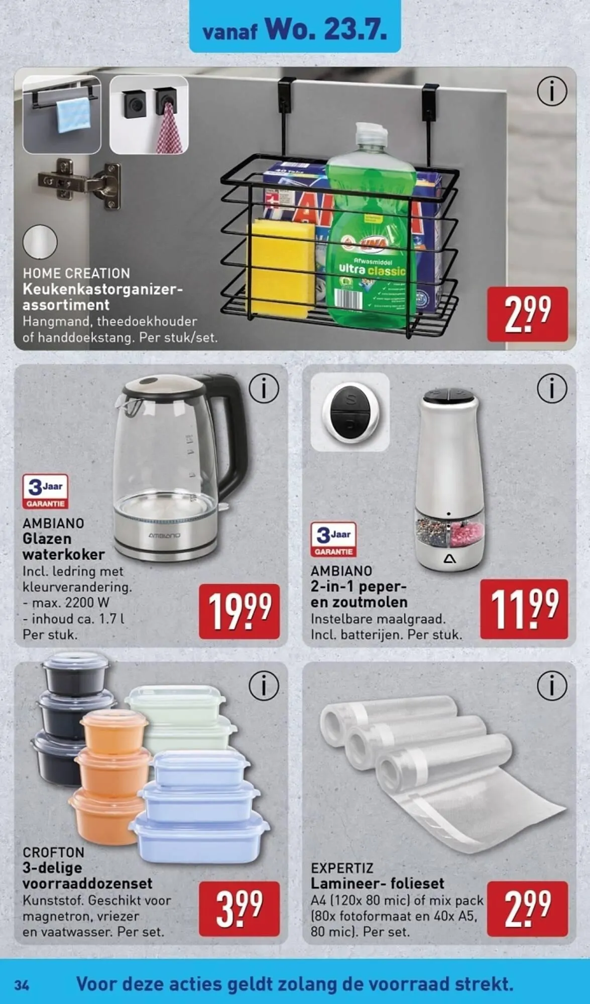 ALDI folder van 21 juli tot 28 juli 2025 - Folder pagina 34