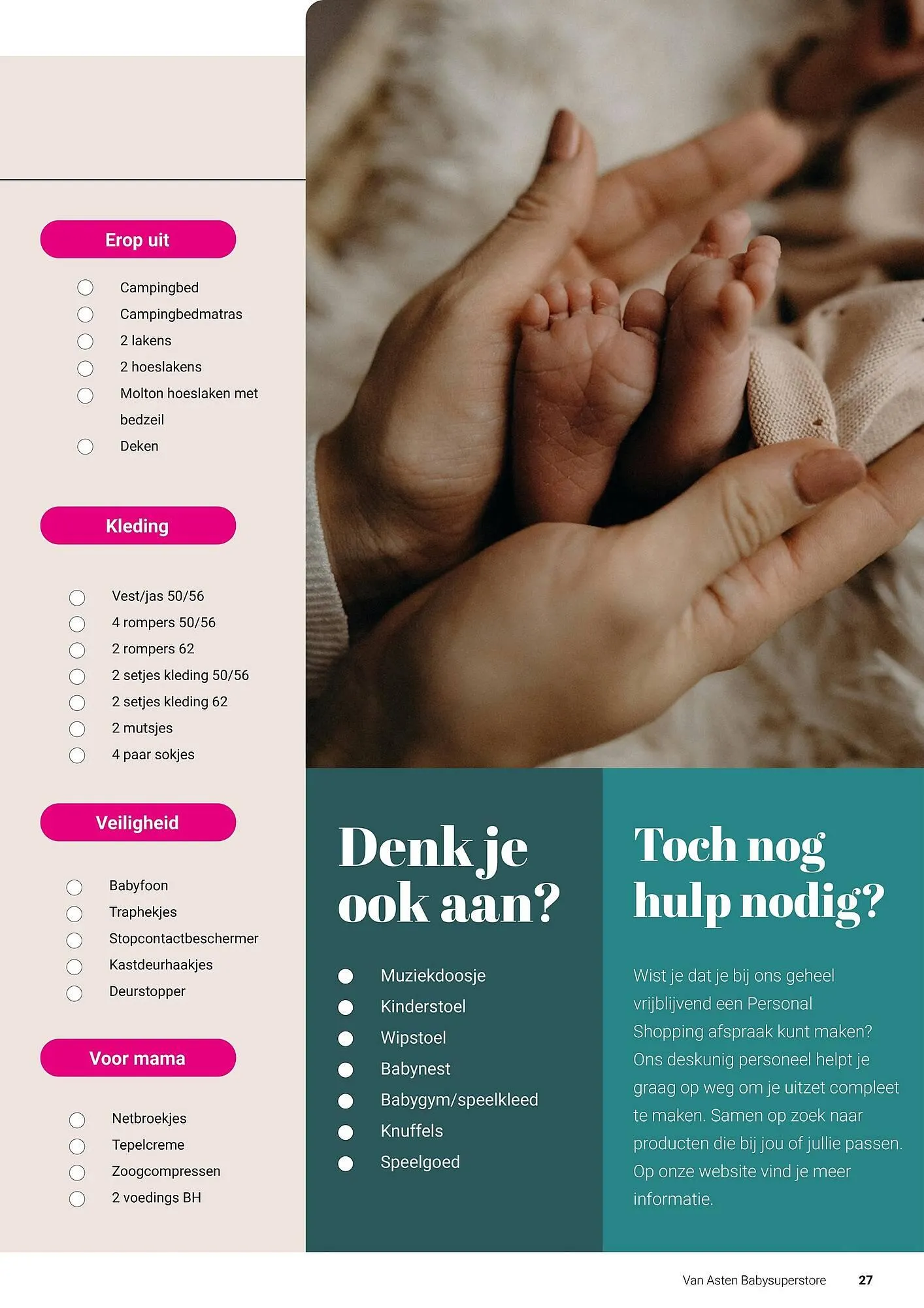 Van Asten BabySuperstore folder van 30 januari tot 31 maart 2026 - Folder pagina 27