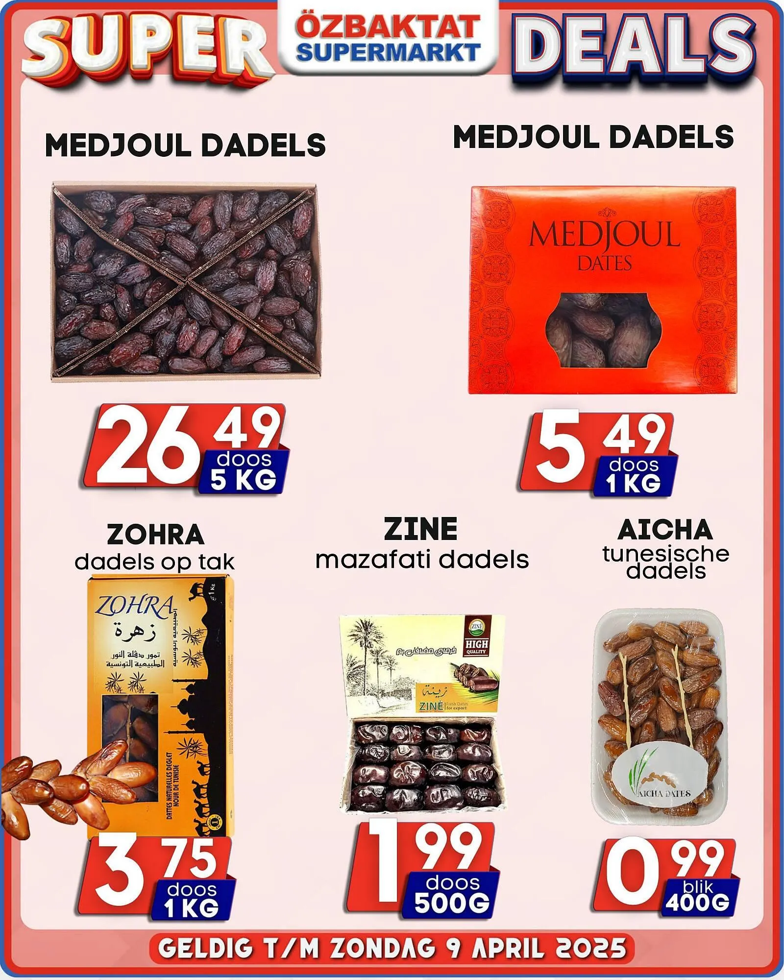Özbaktat Supermarkt folder van 27 januari tot 9 april 2025 - Folder pagina 9