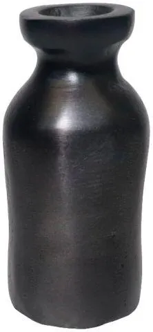 Vaas Duino 5x4x12 cm zwart