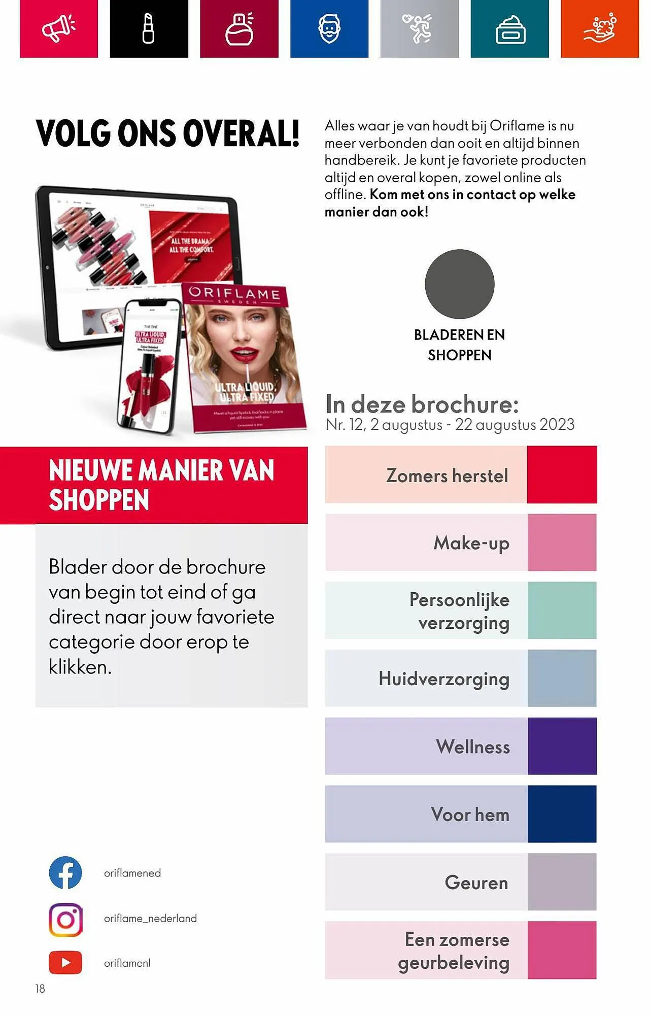 Oriflame folder van 1 augustus tot 22 augustus 2023 - Folder pagina 20