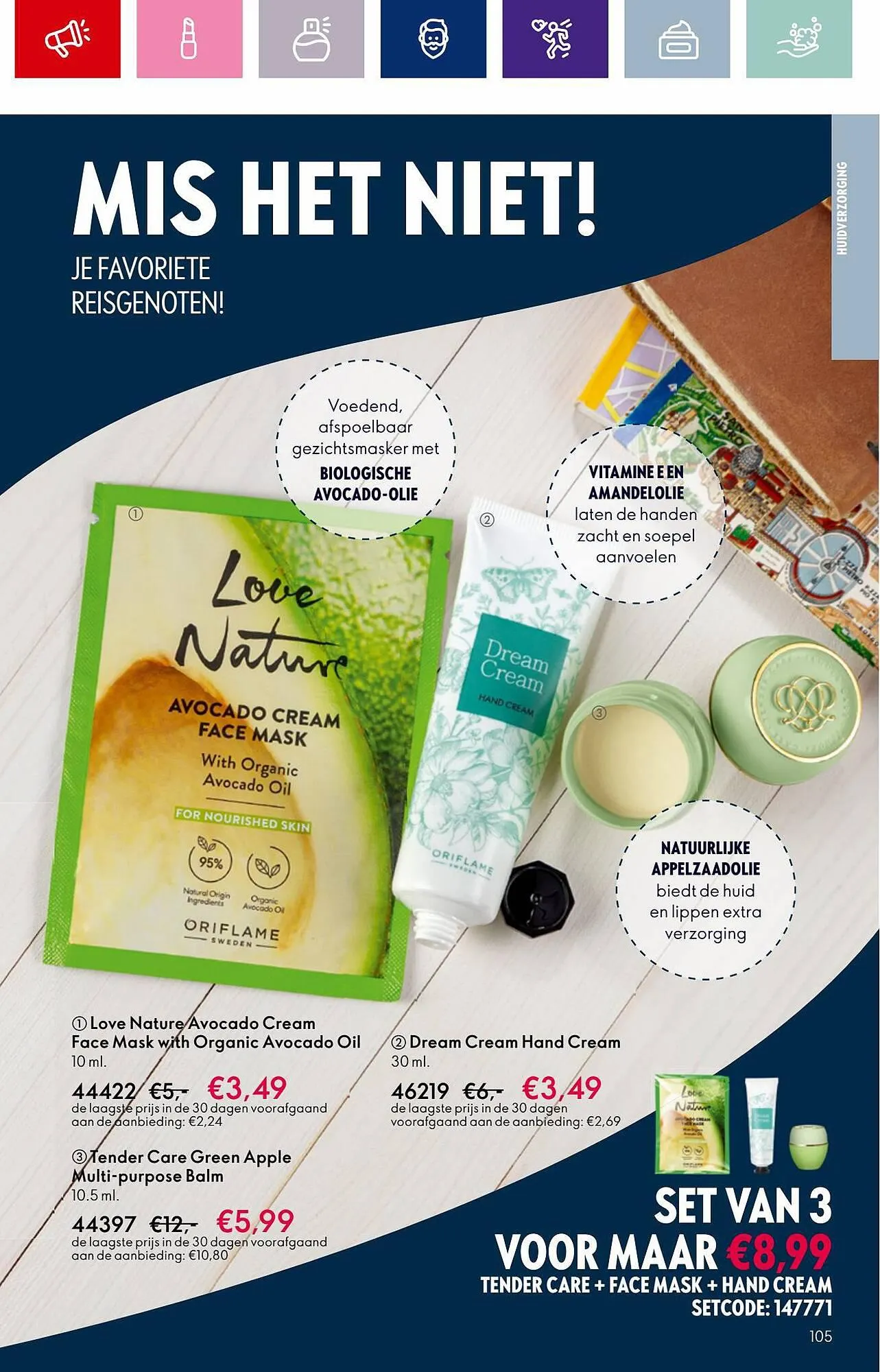 Oriflame folder van 12 september tot 3 oktober 2023 - Folder pagina 105