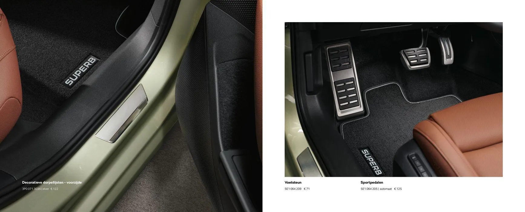 Škoda Superb accessoires brochure van 2 augustus tot 2 augustus 2025 - Folder pagina 3