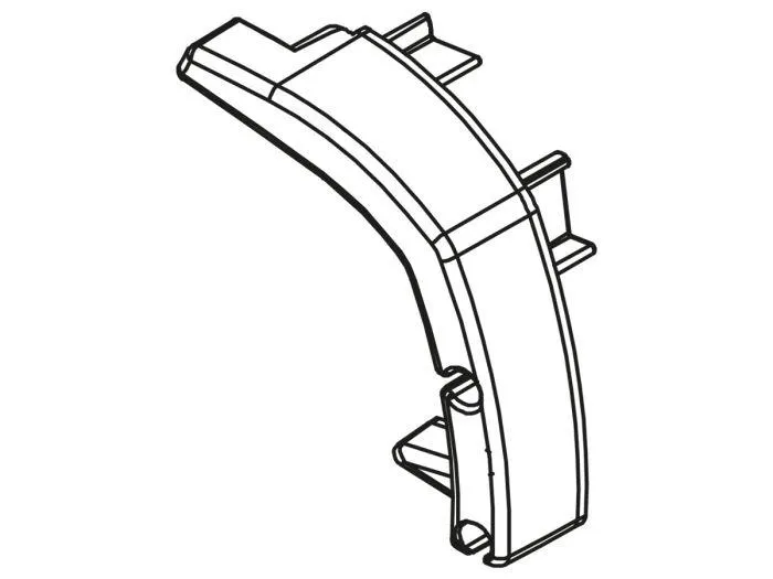 Tweedekans Fiamma eindkap voorlijst links F40