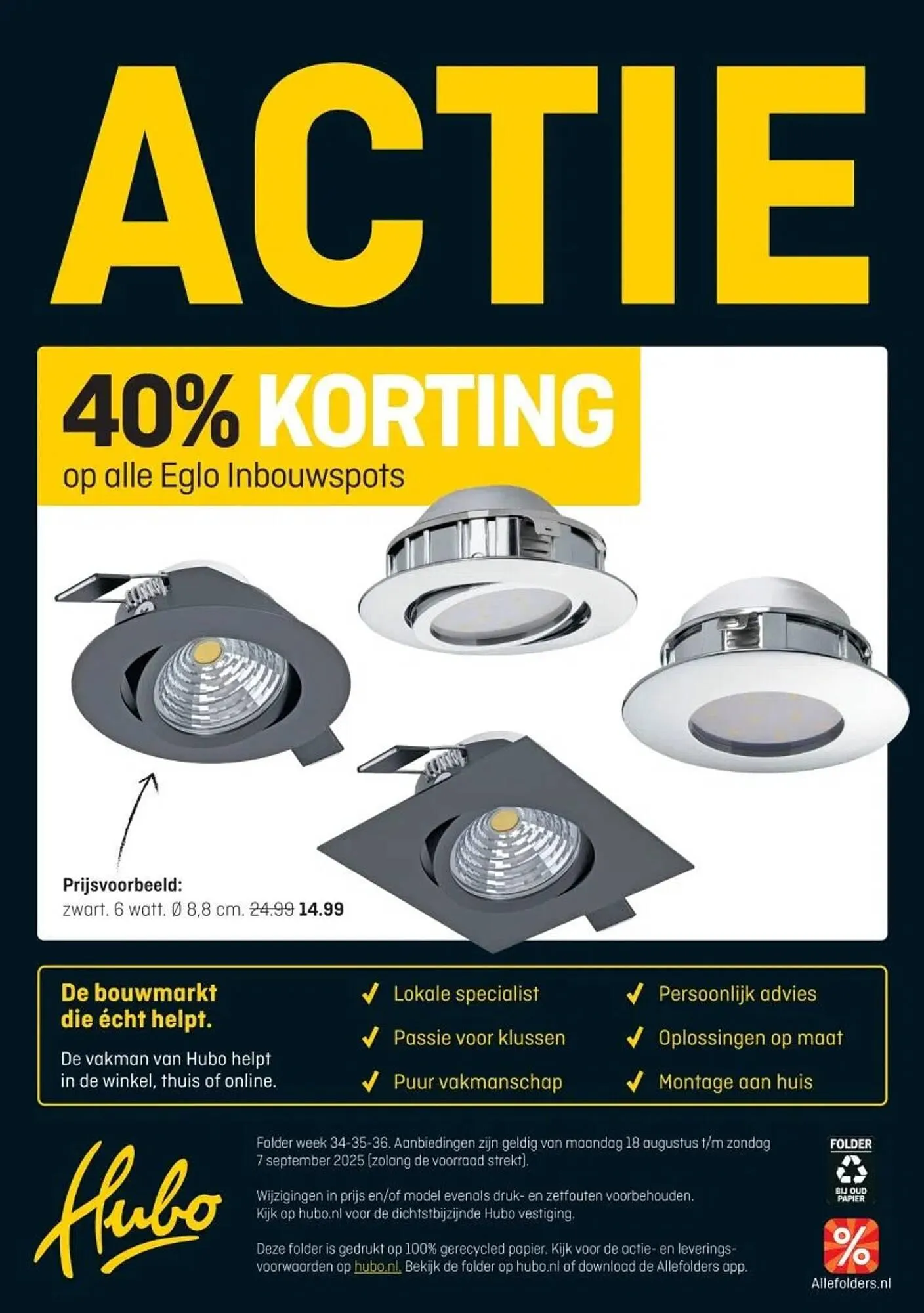 Hubo folder van 18 augustus tot 7 september 2025 - Folder pagina 8