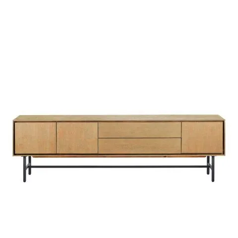 TV-meubel Belvio 205 cm light oak