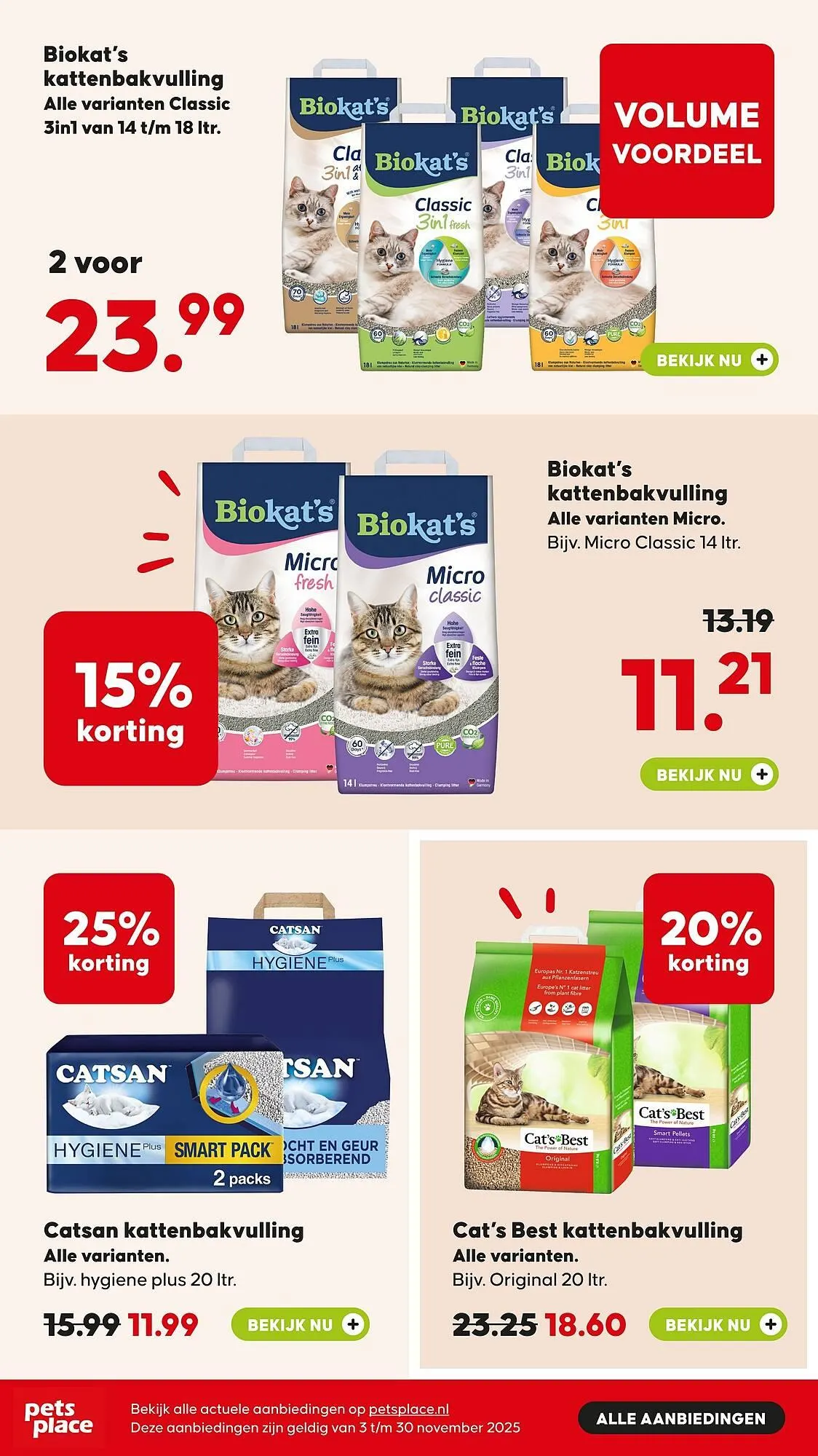 Pets Place folder van 16 november tot 30 november 2025 - Folder pagina 11