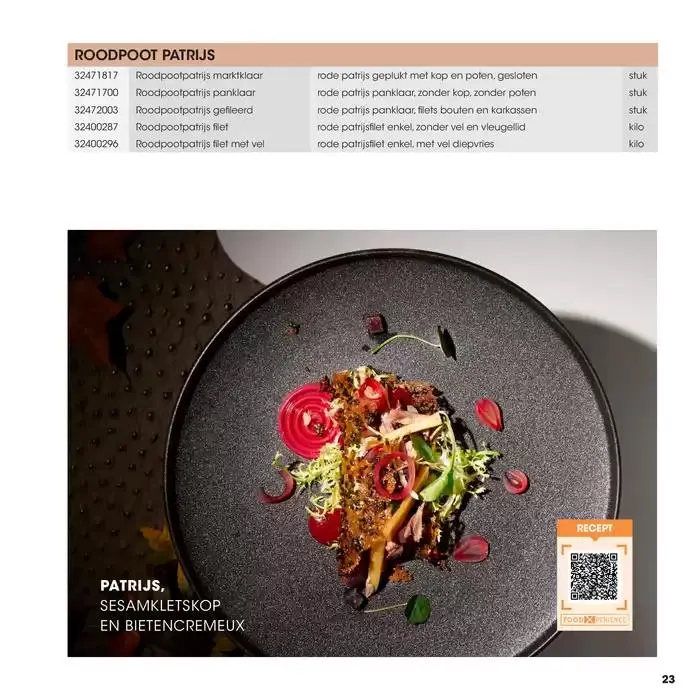 Wildbrochure 2024/2025 van 25 september tot 25 september 2025 - Folder pagina 23