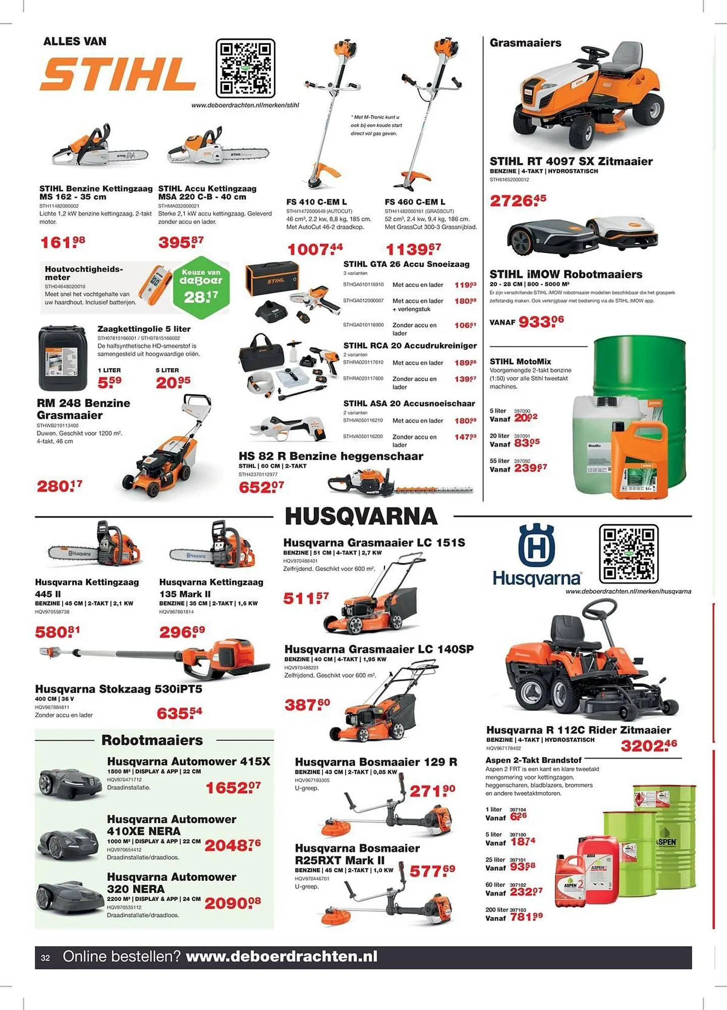 De Boer Drachten folder van 24 oktober tot 31 maart 2026 - Folder pagina 32