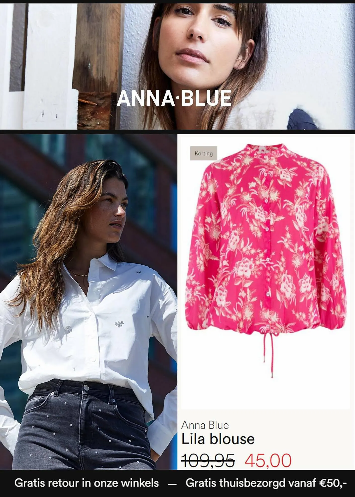 Anna van Toor folder van 11 september tot 20 september 2023 - Folder pagina 1