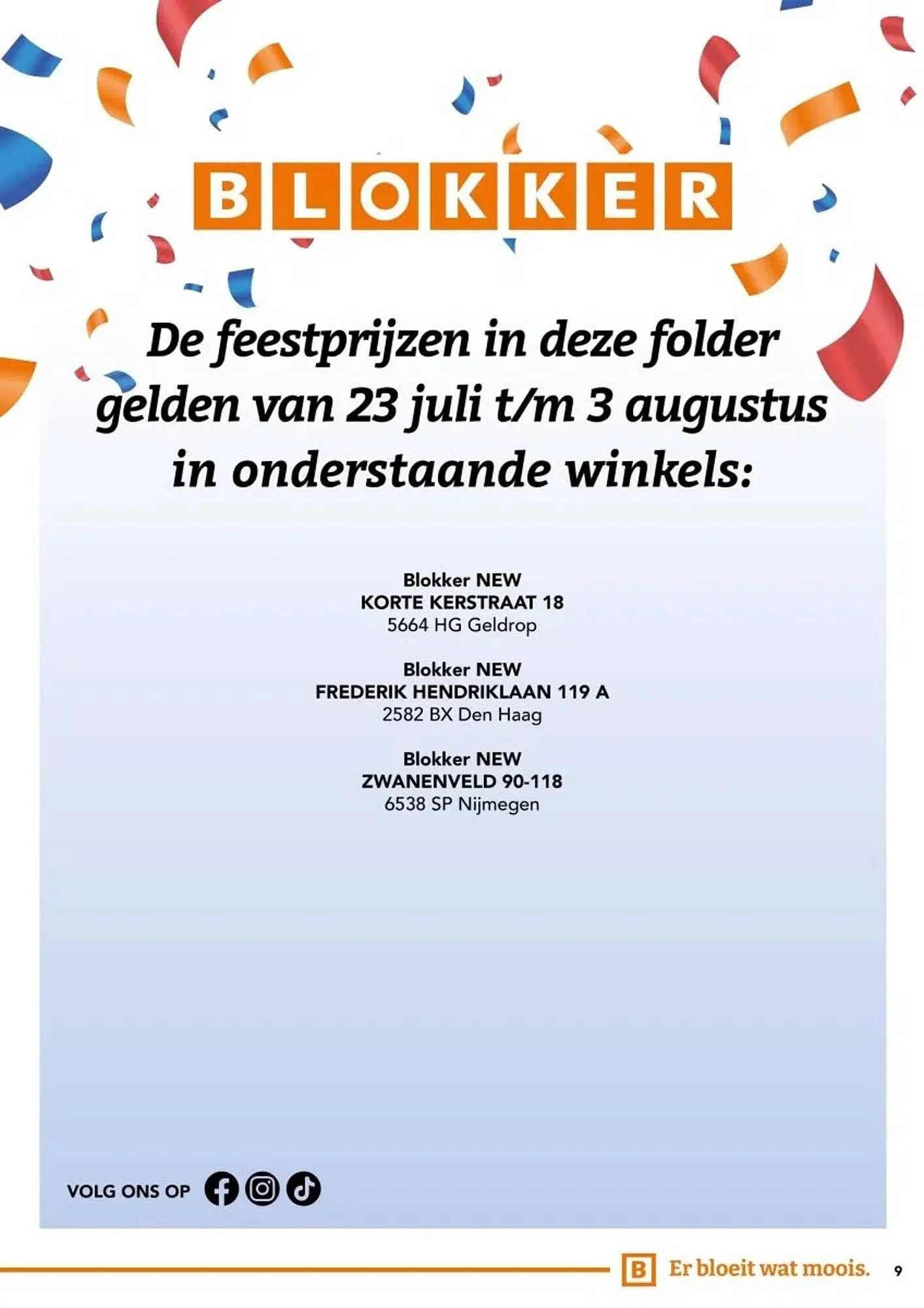 Blokker folder van 23 juli tot 3 augustus 2025 - Folder pagina 9