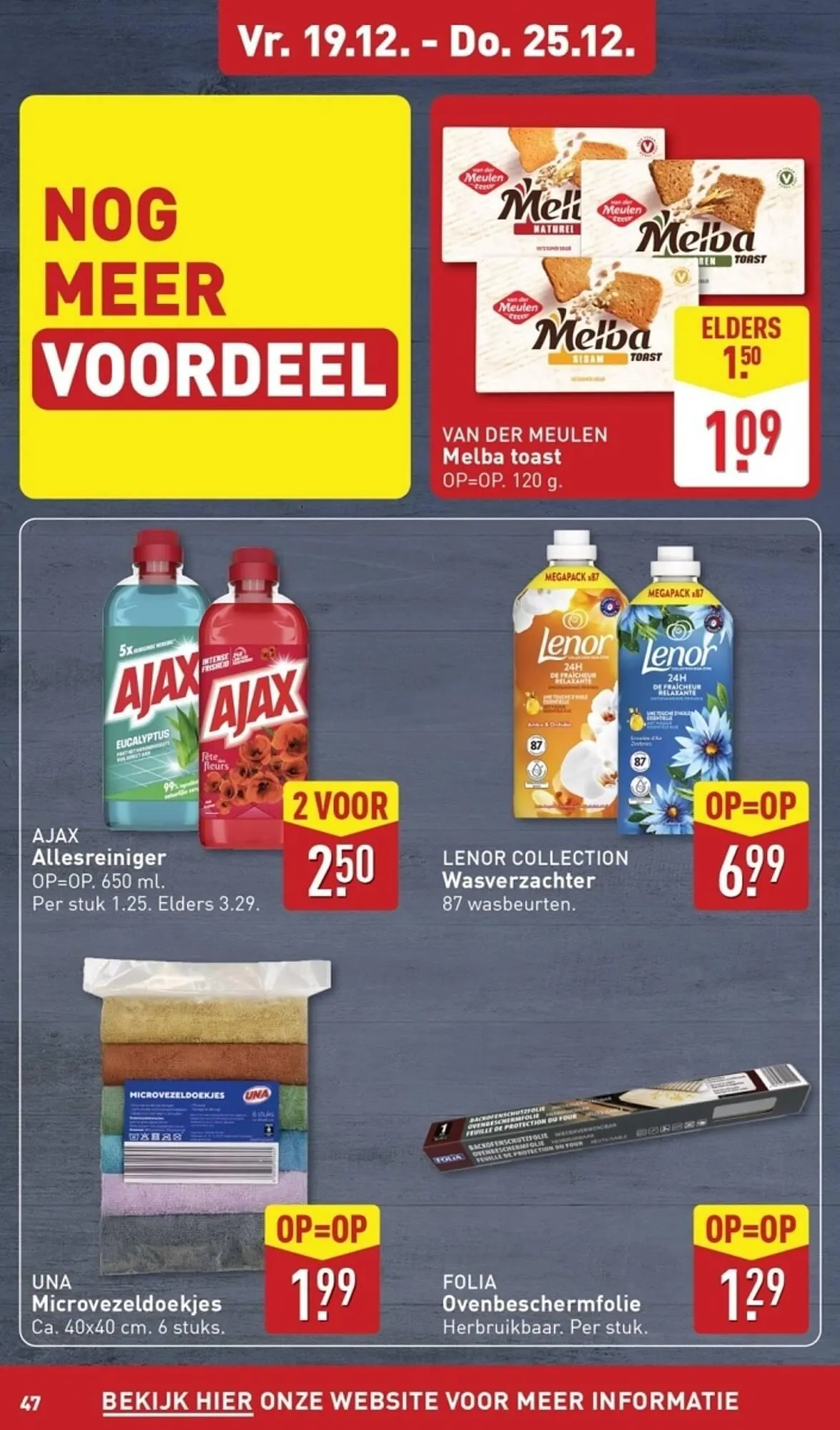 ALDI folder van 15 december tot 21 december 2025 - Folder pagina 47