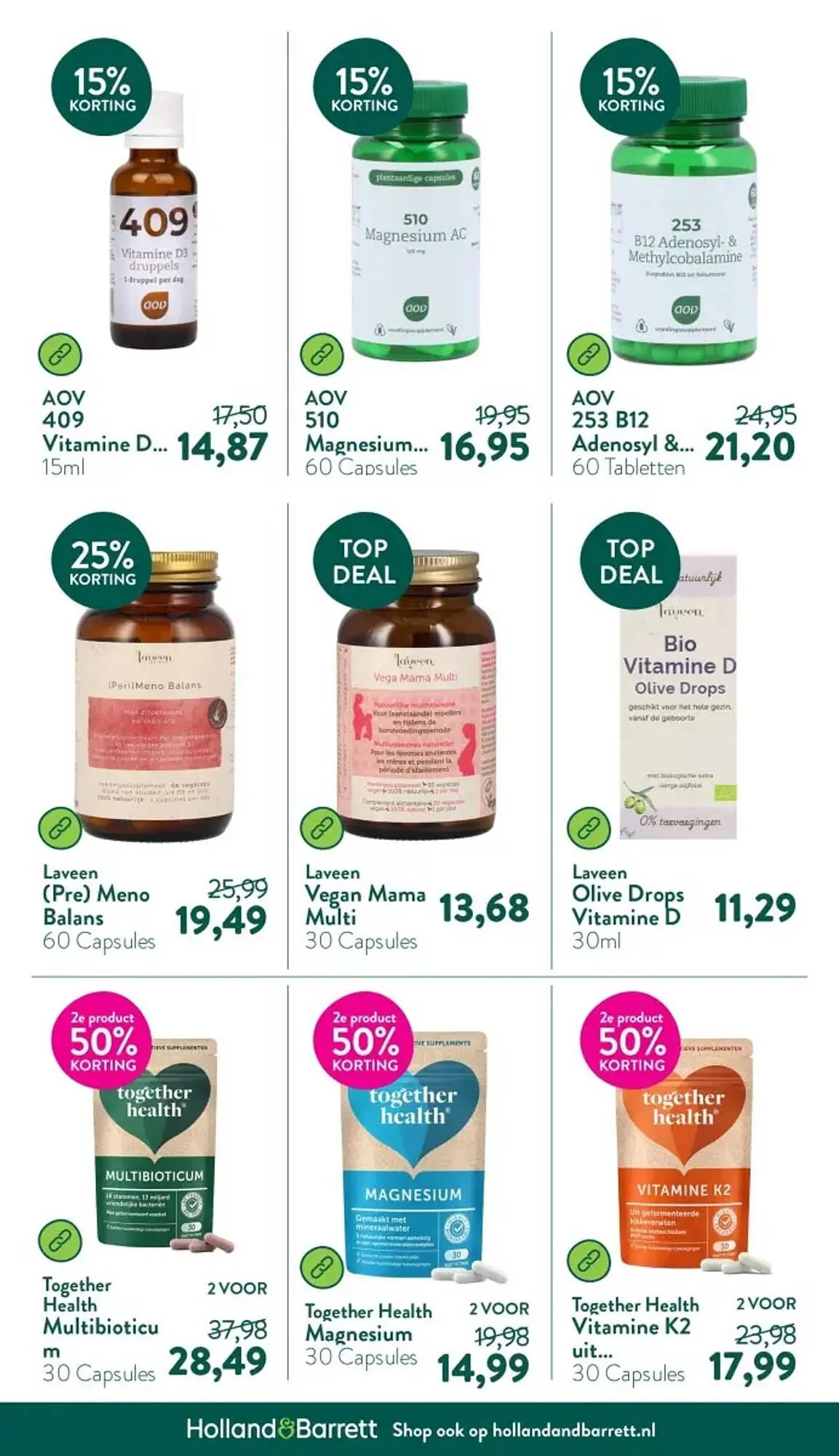 Holland & Barrett folder van 4 mei tot 10 mei 2026 - Folder pagina 33