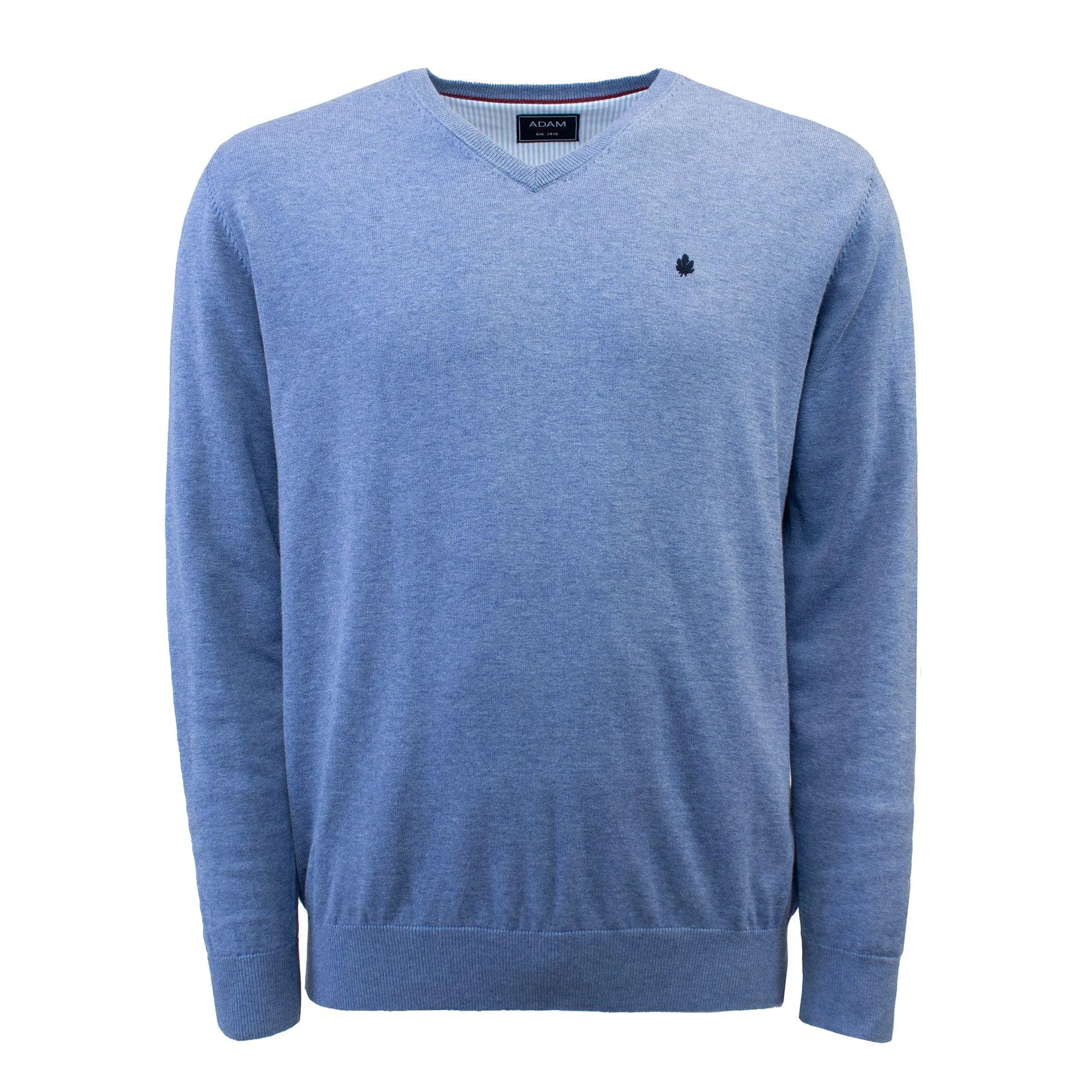 organic katoenen pullover v-hals