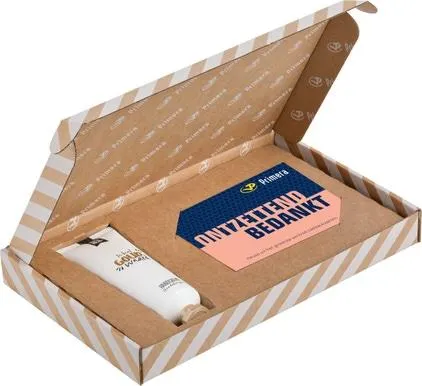 Handcrème met Ontzettend bedankt Primera Keuze Cadeaukaart